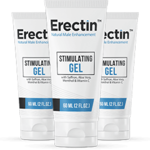 Erectin Stimulating Gel Topical Male Enhancement Gel